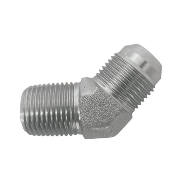023 ADAPTADOR 45° MACHO JIC - MACHO NPT