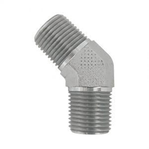 1N4 CODO MACHO NPT 45°