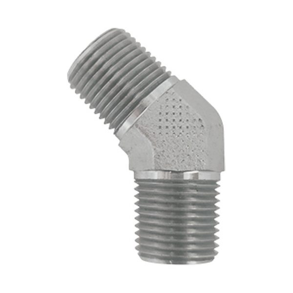 1N4 CODO MACHO NPT 45°