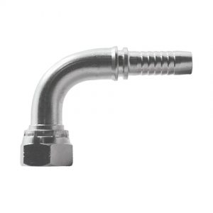 CONEXIÓN 22291 ESPIGA HEMBRA 90° BSPP CARA PLANA PARA MANGUERA R1 - R2 - R12