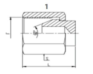 31000 TAPÓN HEMBRA BSP C/HEXÁGONO