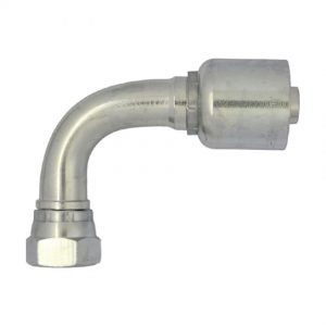 CONEXIÓN 26791 - PK ESPIGA HEMBRA JIC 90° PRE ARMADA TIPO PARKER R2